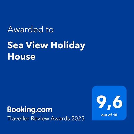 Sea View Holiday House Archangelos  Bagian luar foto