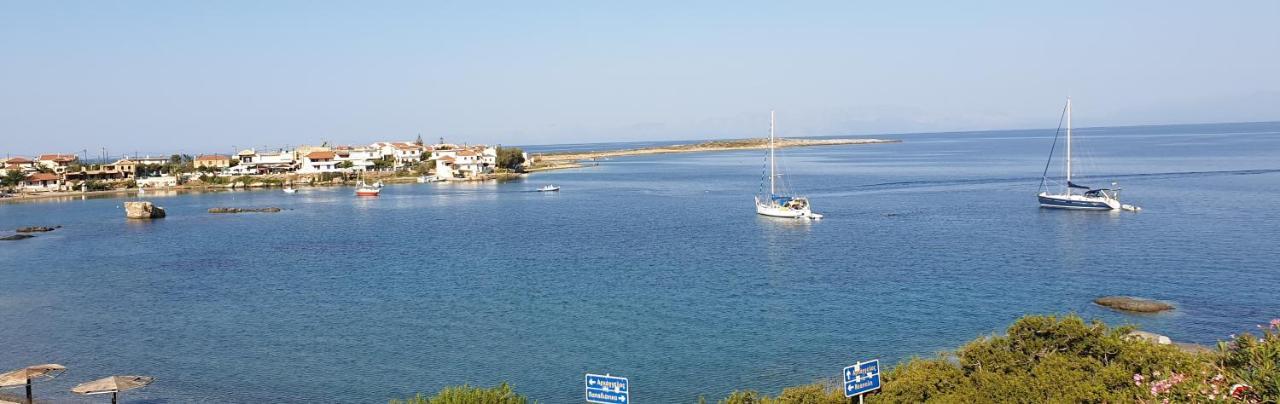Sea View Holiday House Archangelos  Bagian luar foto