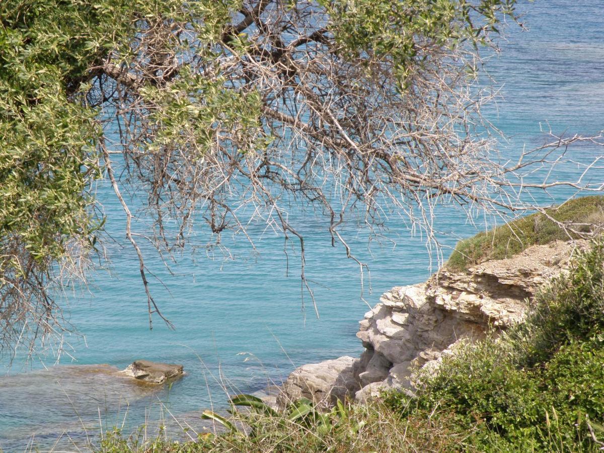 Sea View Holiday House Archangelos  Bagian luar foto