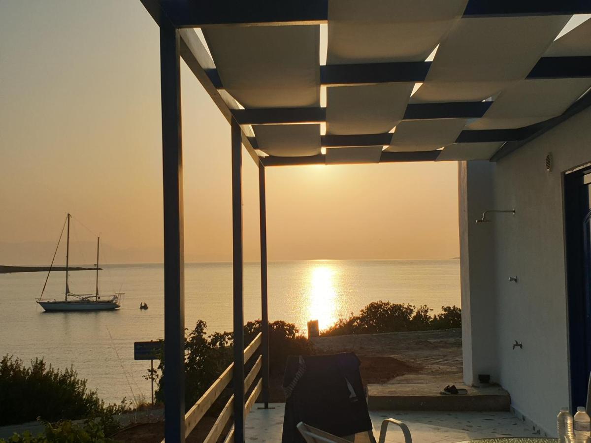 Sea View Holiday House Archangelos  Bagian luar foto