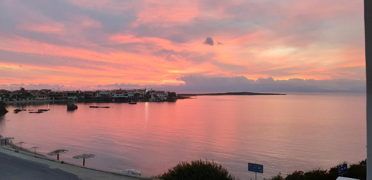 Sea View Holiday House Archangelos  Bagian luar foto