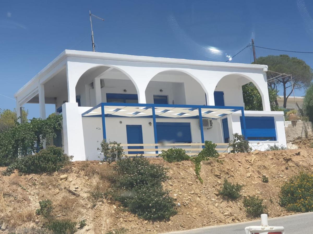 Sea View Holiday House Archangelos  Bagian luar foto
