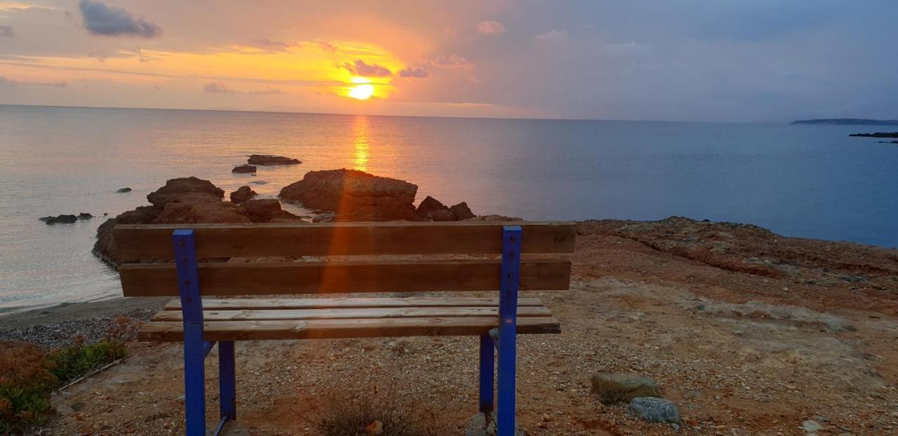 Sea View Holiday House Archangelos  Bagian luar foto
