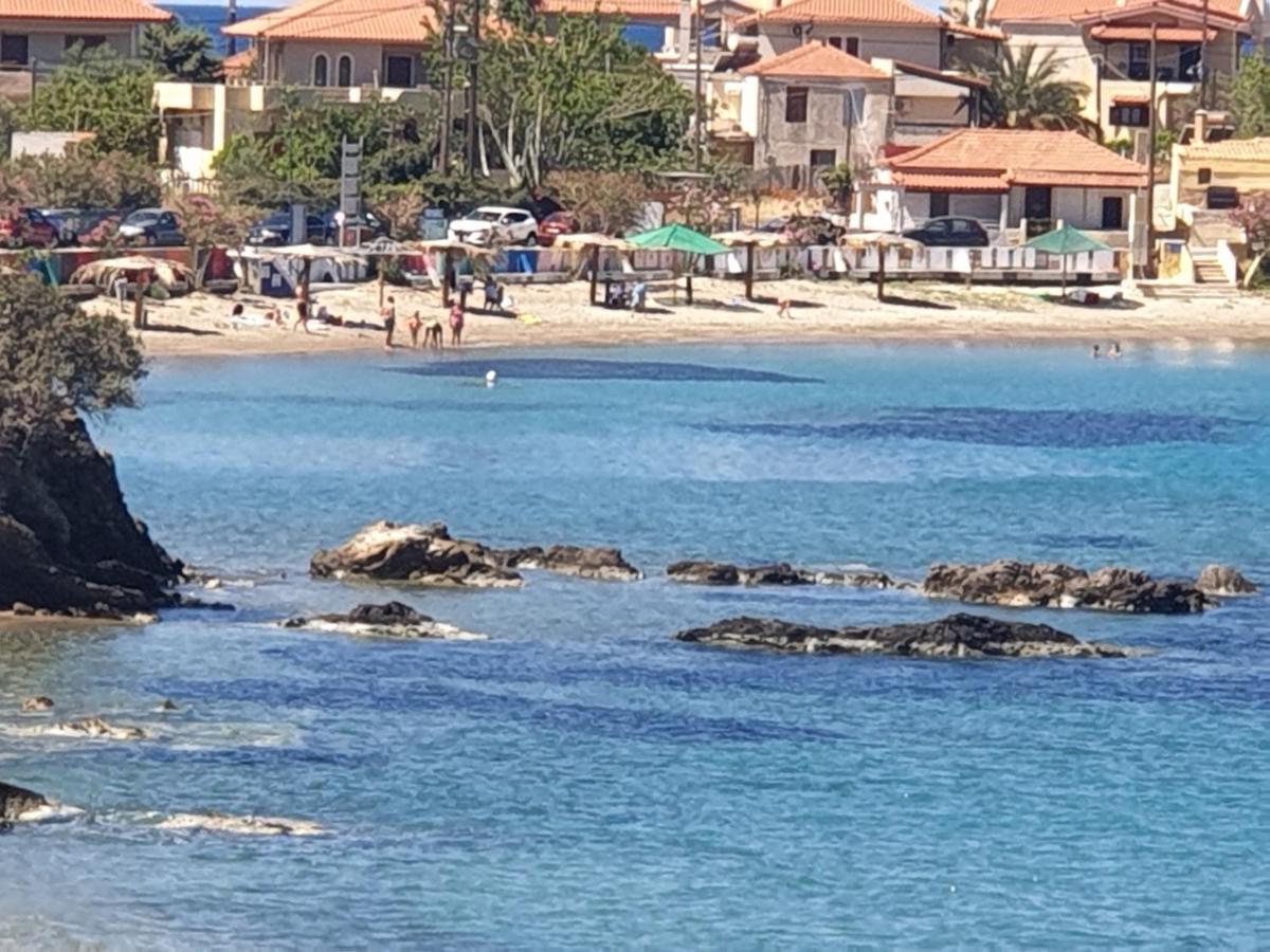 Sea View Holiday House Archangelos  Bagian luar foto