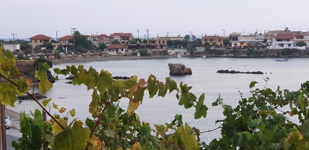 Sea View Holiday House Archangelos  Bagian luar foto