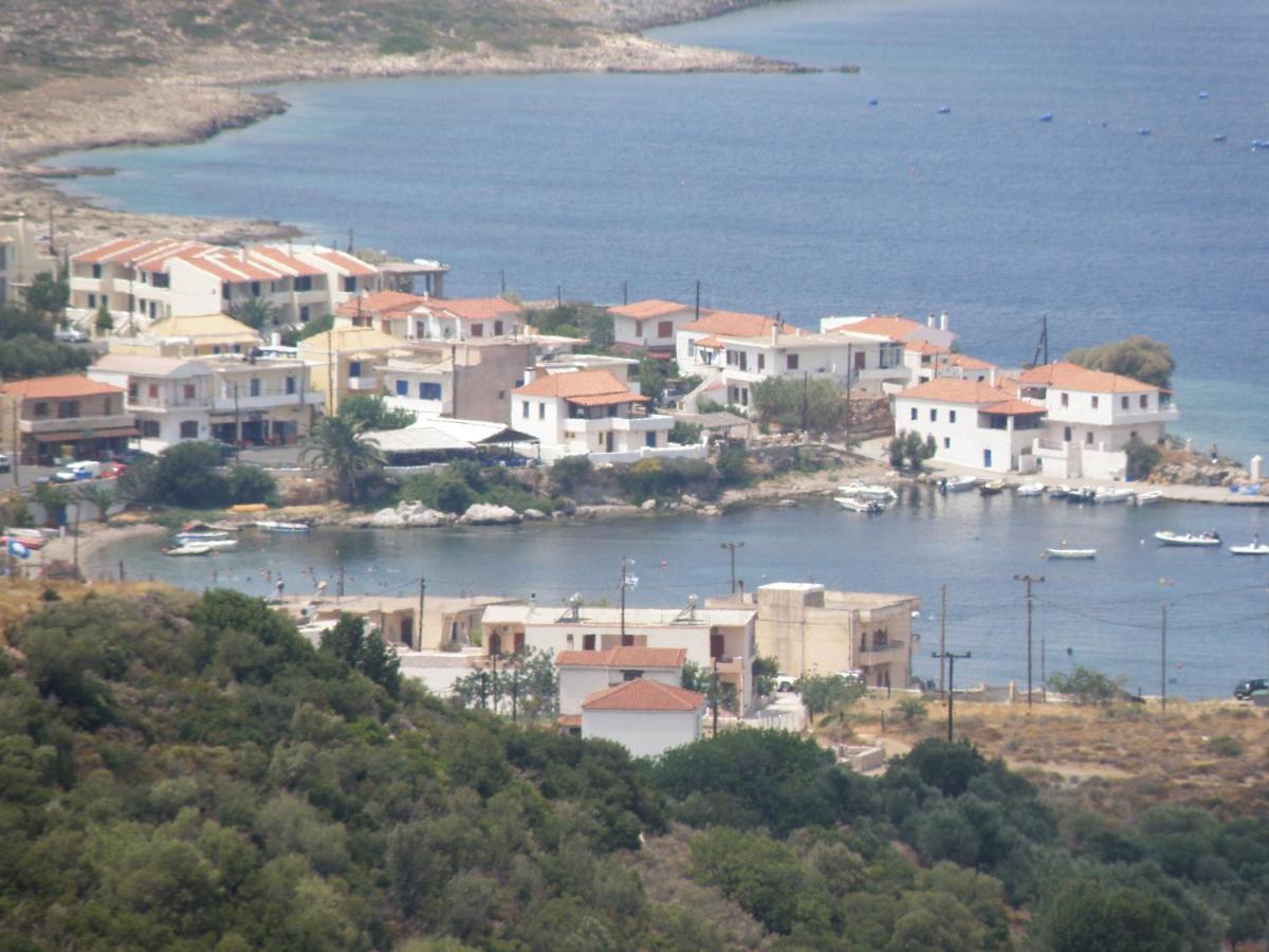 Sea View Holiday House Archangelos  Bagian luar foto