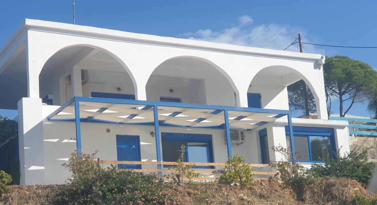 Sea View Holiday House Archangelos  Bagian luar foto