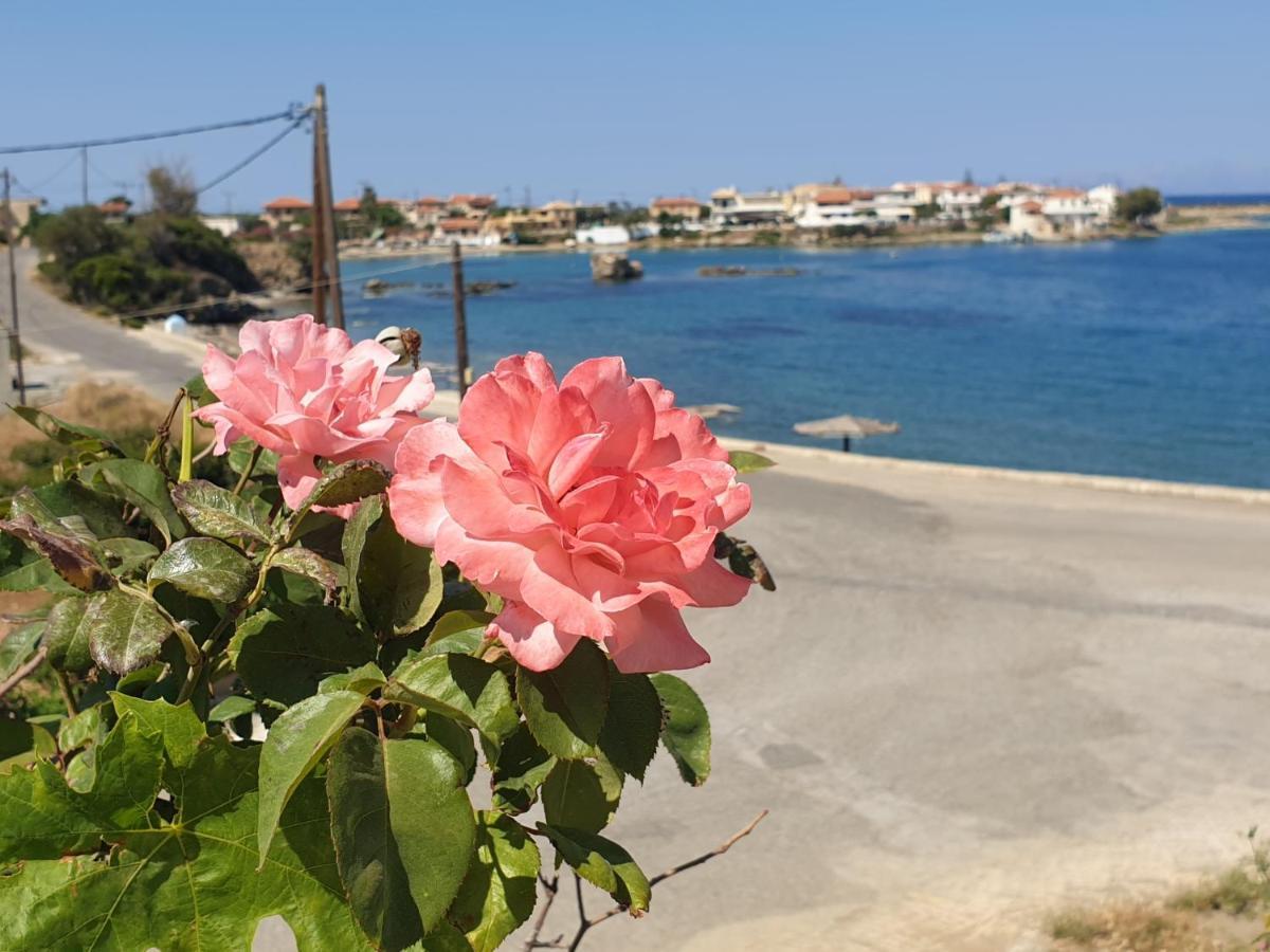 Sea View Holiday House Archangelos  Bagian luar foto