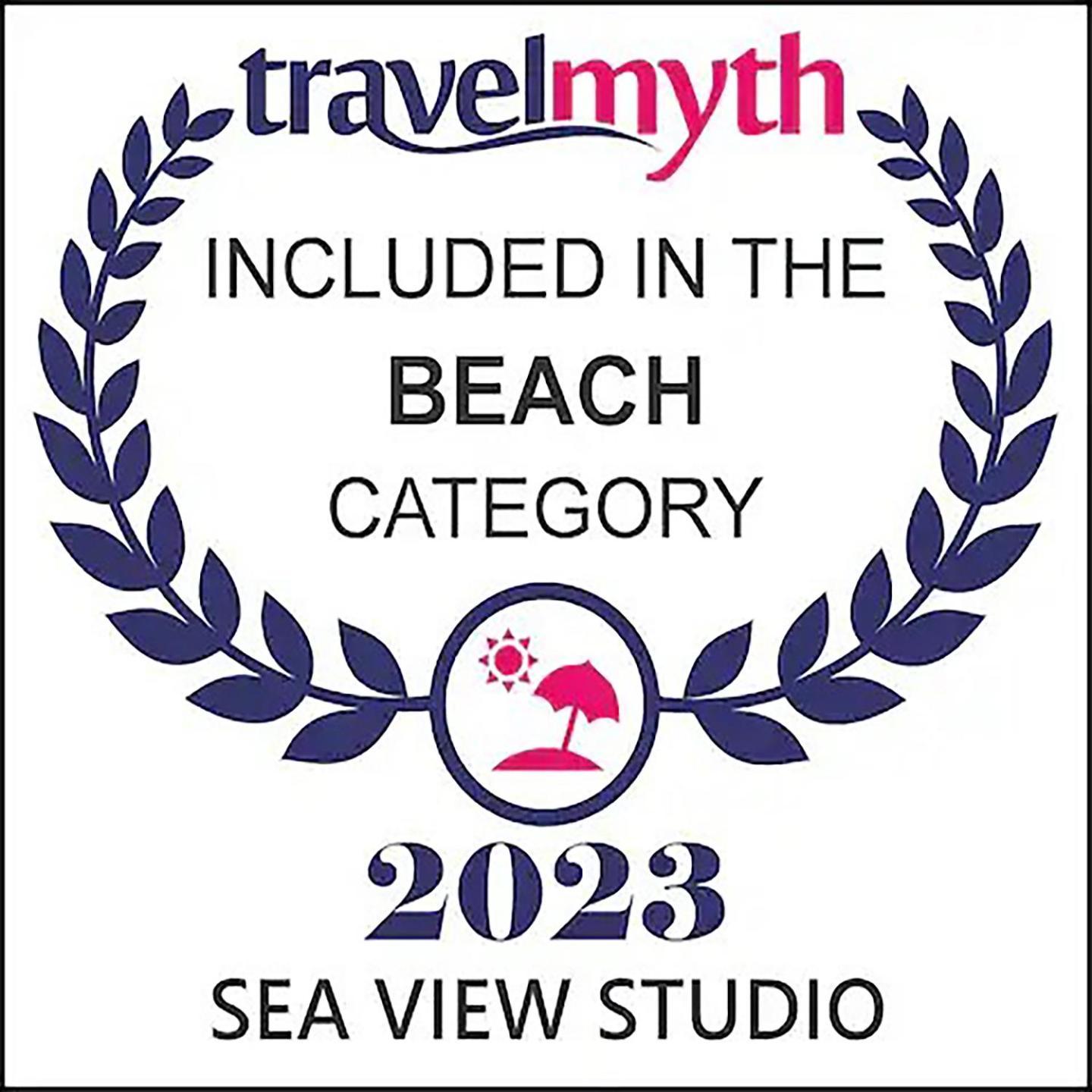Sea View Holiday House Archangelos  Bagian luar foto