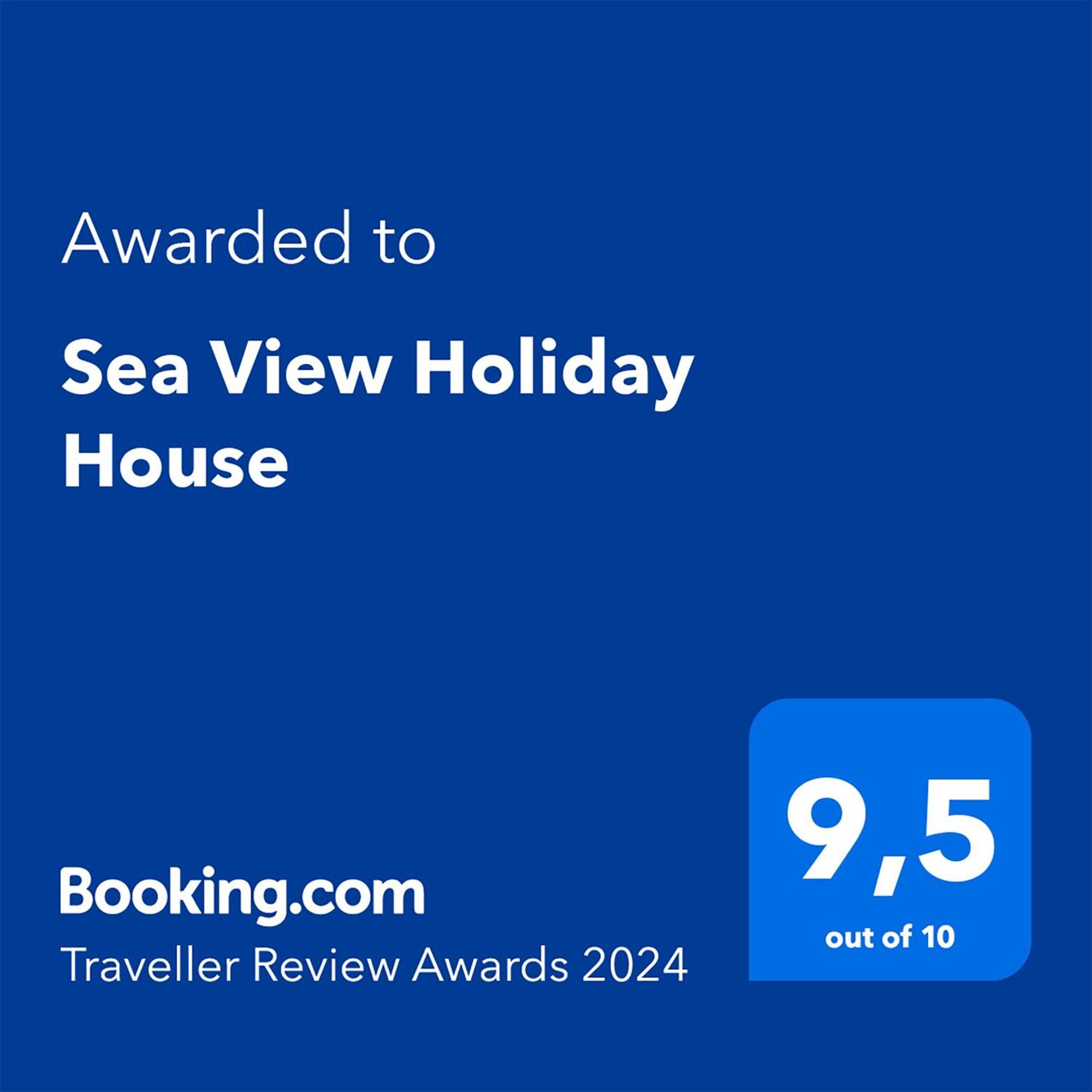 Sea View Holiday House Archangelos  Bagian luar foto