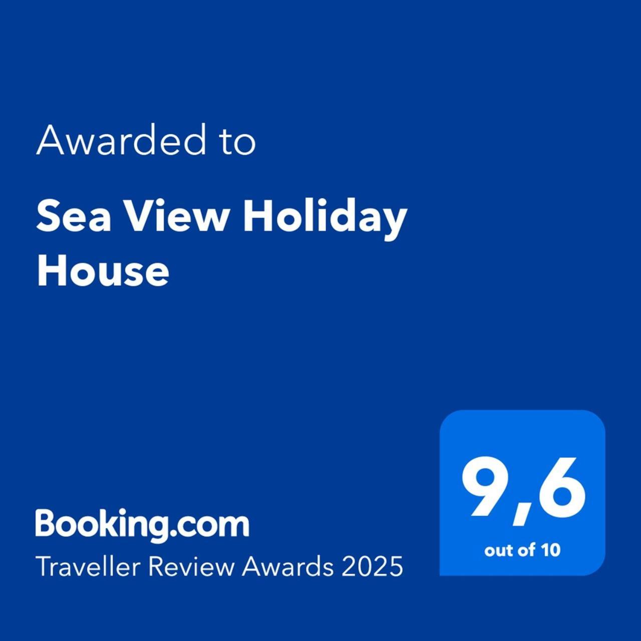 Sea View Holiday House Archangelos  Bagian luar foto